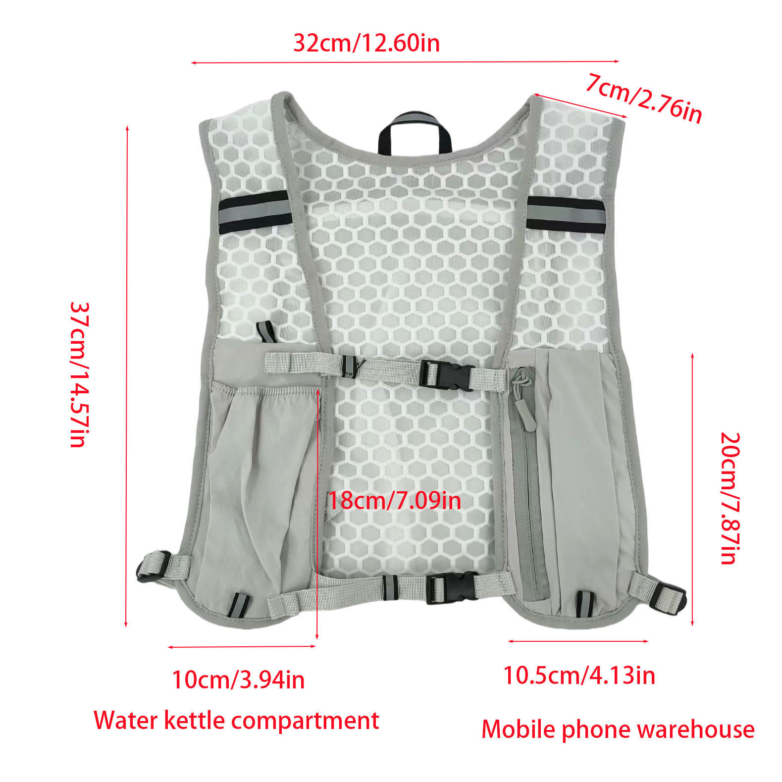 Lightweight Running Vest for B - Running Gear Autumn ulasan dan harga