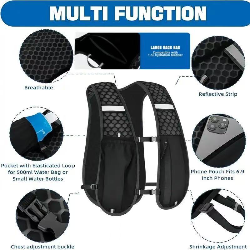 Lightweight Running Vest for B - Running Gear Autumn ulasan dan harga