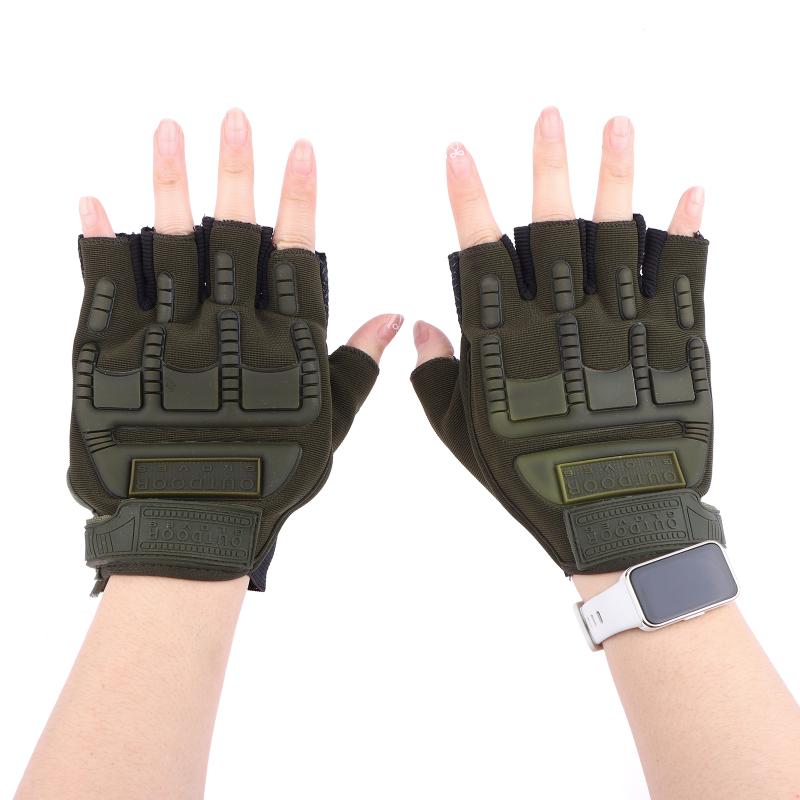 Breathable Half Finger Kids Gl - Running Gear Girls ulasan dan harga
