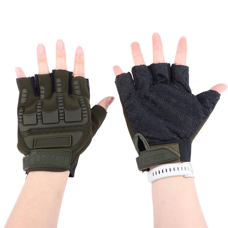 Breathable Half Finger Kids Gl - Running Gear Girls ulasan dan harga