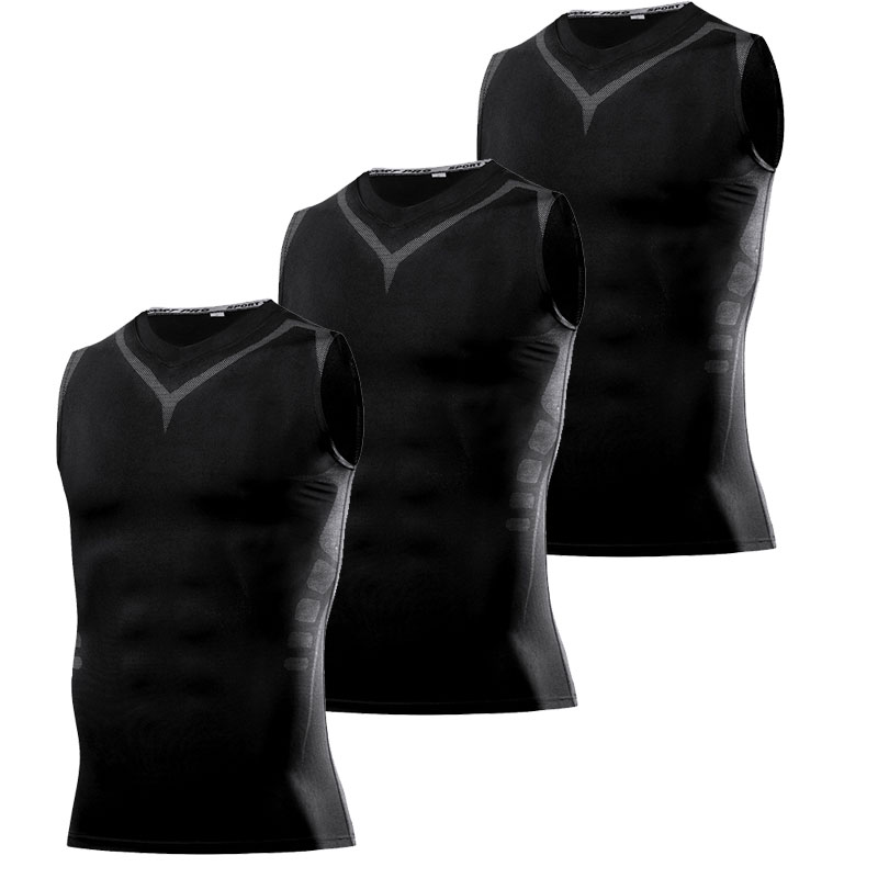Men's Tight Vest Compression S - Running Gear Autumn ulasan dan harga