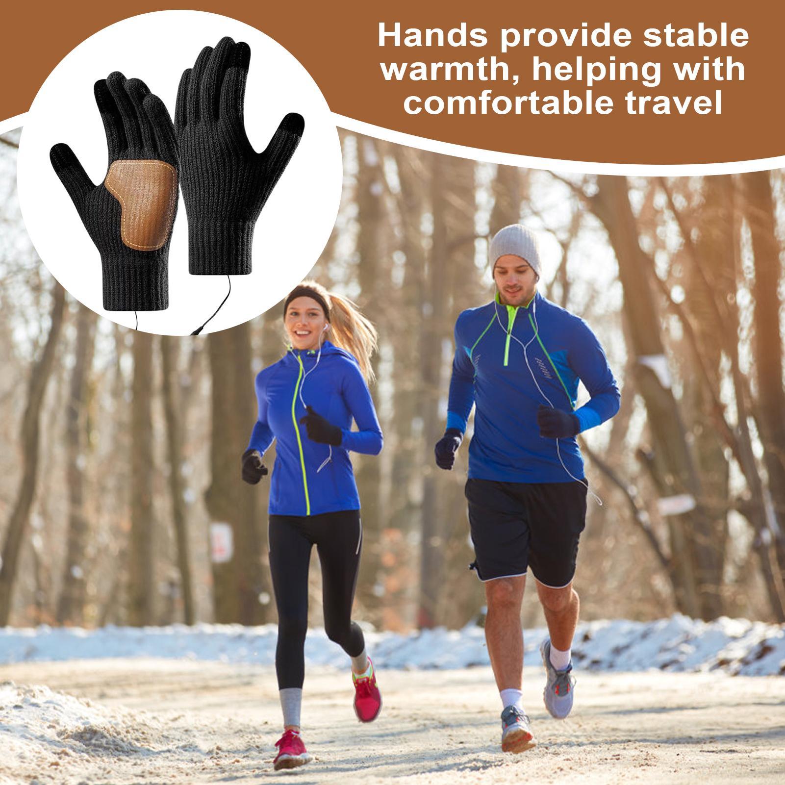 USB Heated Gloves with Touchsc - Running Gear In Cold Weather ulasan dan harga