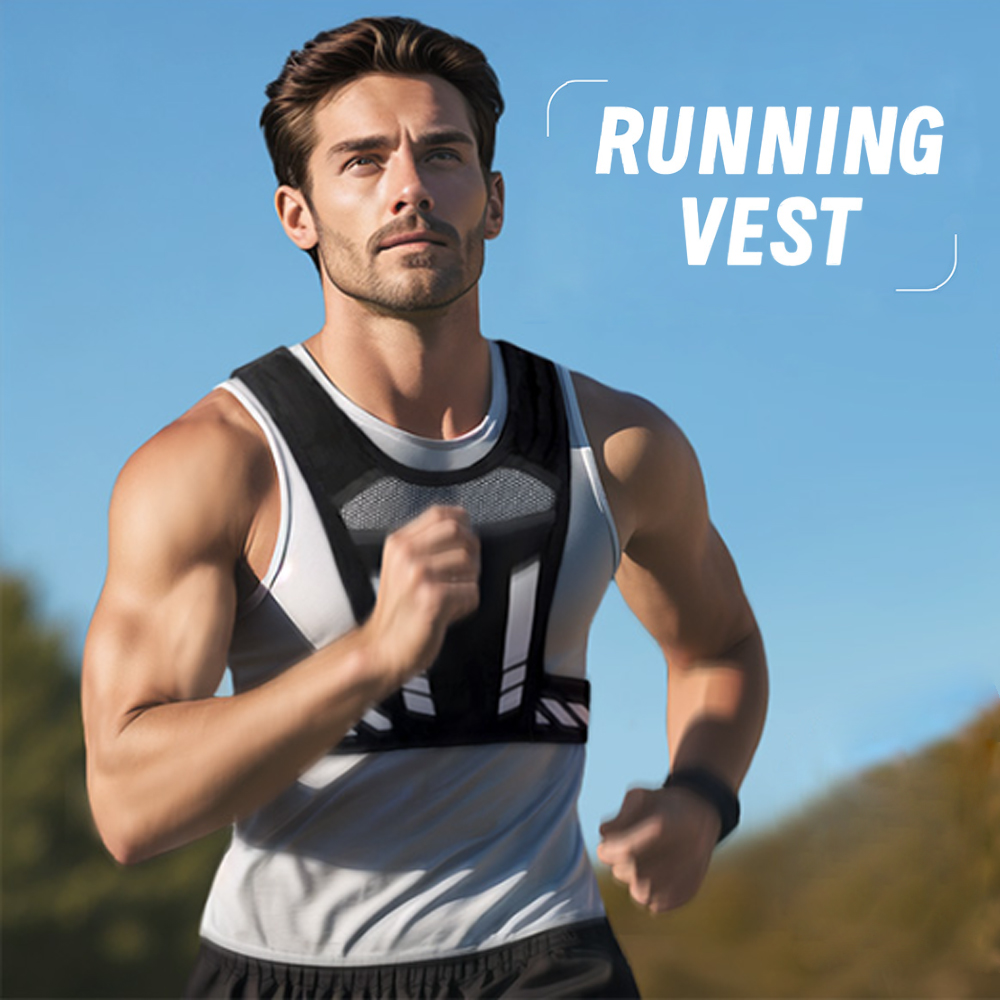 Reflective Running Vest with P - Running Gear Cool ulasan dan harga