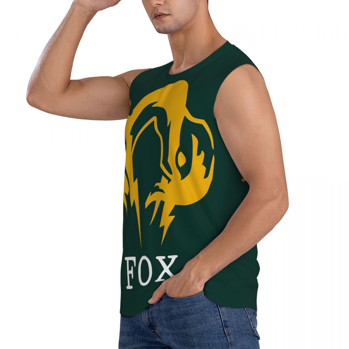 Metal Gear Solid Fox Men Sleev - Running Gear Shop ulasan dan harga