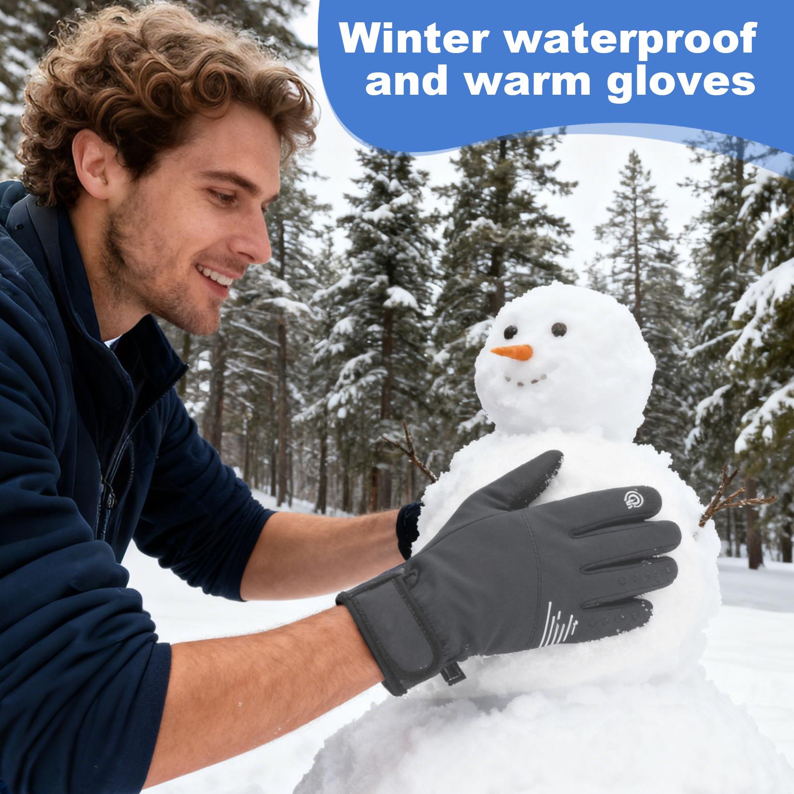 Winter warm Gloves Windproof T - Running Gear In Cold Weather ulasan dan harga