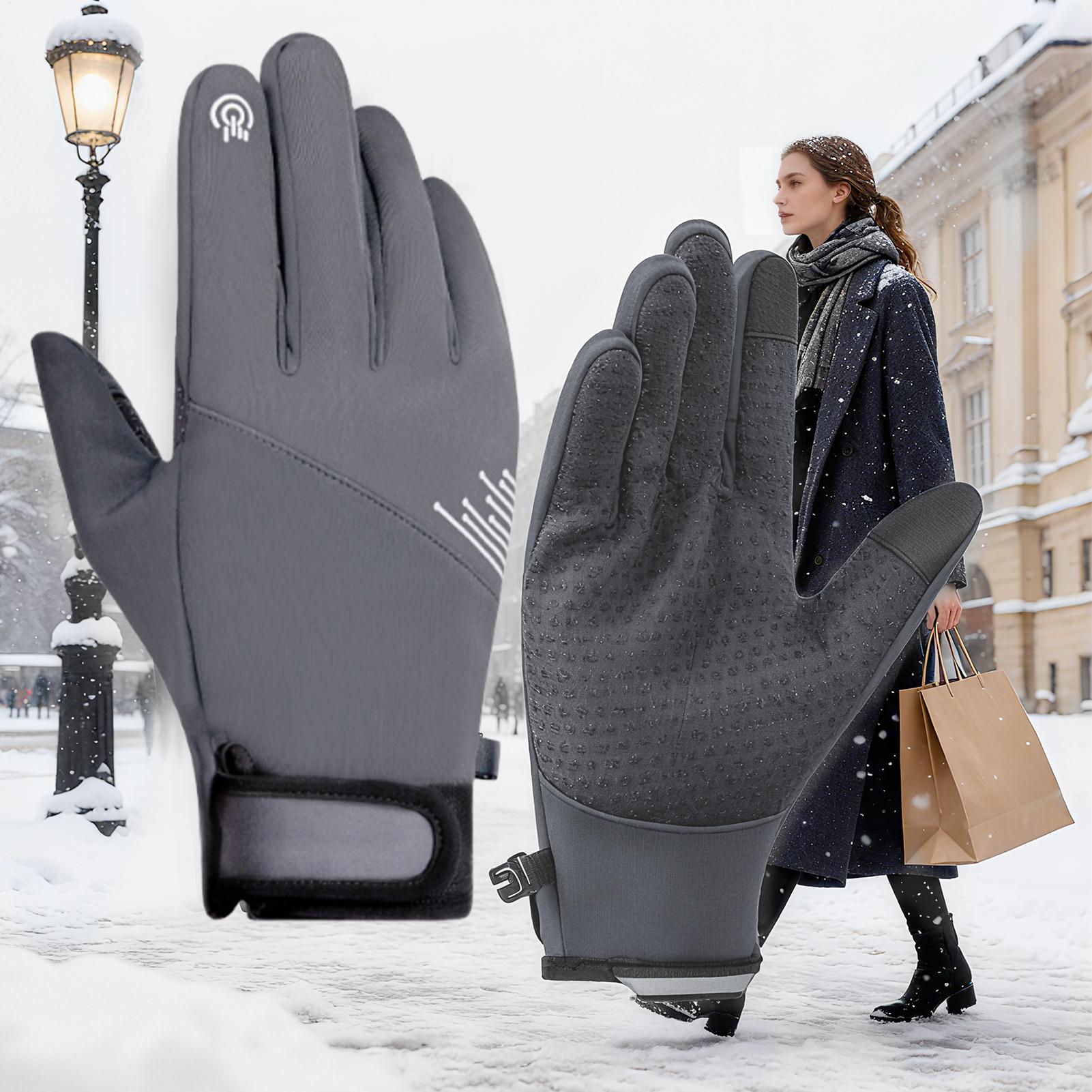 Winter warm Gloves Windproof T - Running Gear In Cold Weather ulasan dan harga
