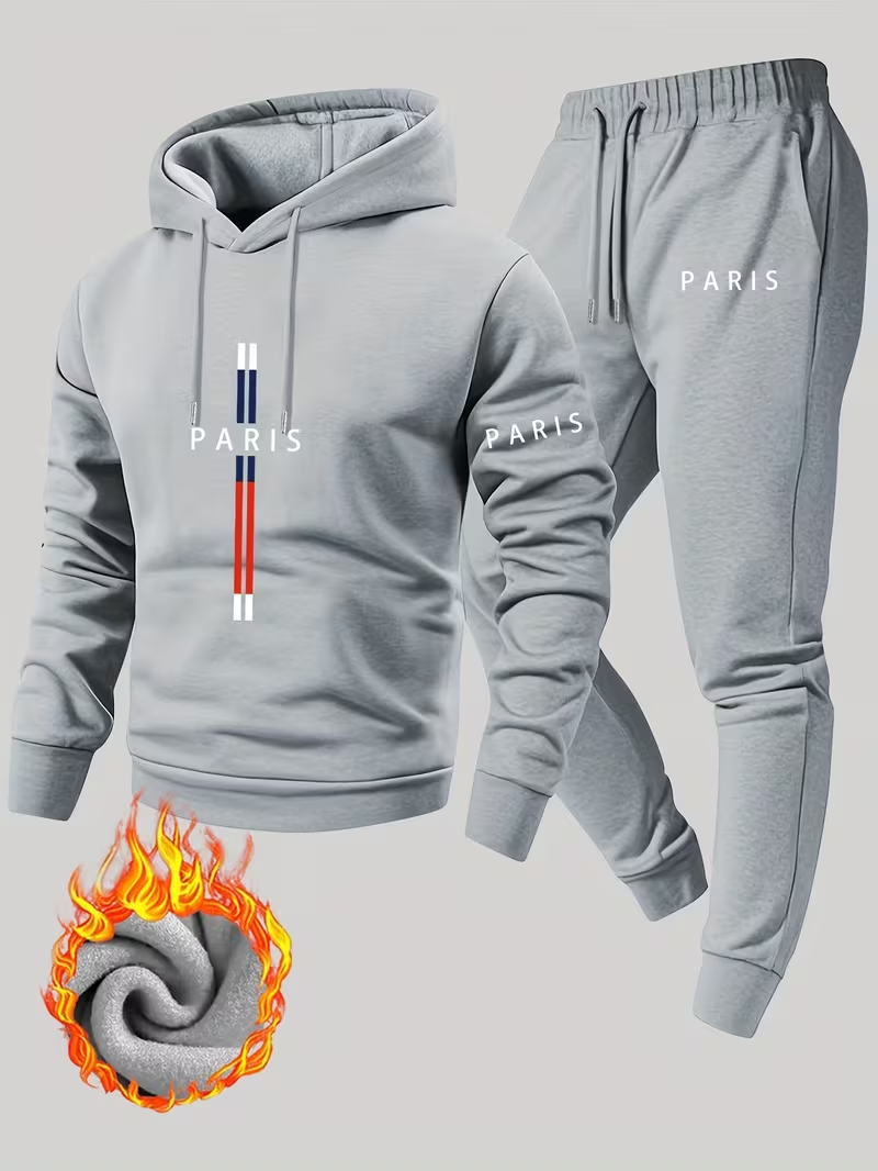 Men's Urban Casual Two-Piece S - Running Gear Autumn ulasan dan harga