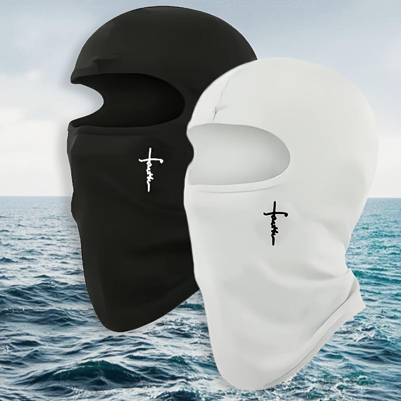 Summer UV Shield Cross Embroid - Running Gear Cool ulasan dan harga
