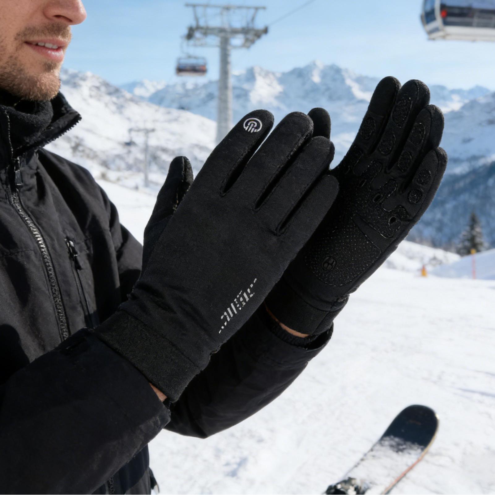 Winter Biking Gloves Full Fing - Running Gear In Cold Weather ulasan dan harga