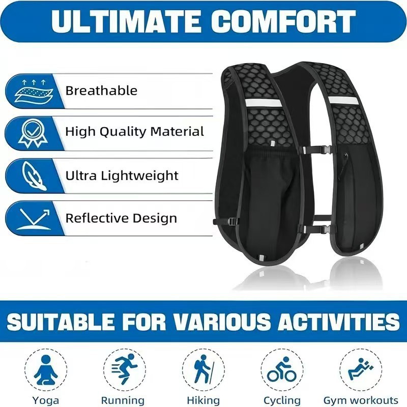 Hydration Backpack Vest for Ru - Running Gear Autumn ulasan dan harga